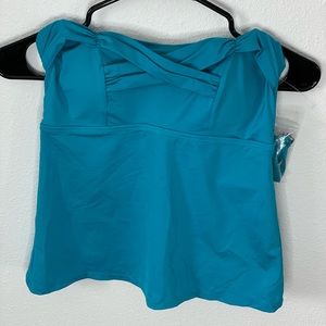 Cole of California peacock swimsuit top